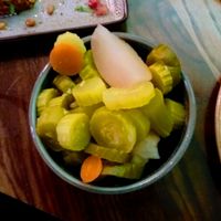 Kabis (pickles) #Veganuary at Teta's Lebanese Kitchen in North West London