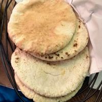 Lebanese flat bread #Veganuary at Teta's Lebanese Kitchen in North West London