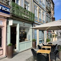 Front of the store   at Noshi Coffee in Porto