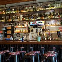 Beautiful bar at Miyagi Ramen Bar in Rehoboth Beach