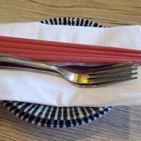 Utensils at Miyagi Ramen Bar in Rehoboth Beach