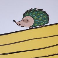 Cute walls at Miyagi Ramen Bar in Rehoboth Beach