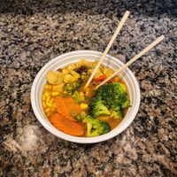 Vegan Ramen with Vegan Shoyu Broth at Miyagi Ramen Bar in Rehoboth Beach
