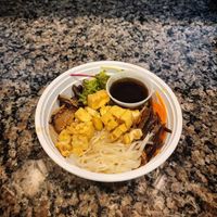 Vegan Tofu Bibimbap at Miyagi Ramen Bar in Rehoboth Beach