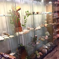 Soo many crystals! at Alternity Elixir Bar in Toronto