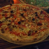 Pizza vegana at La Pizzeria in Maribor