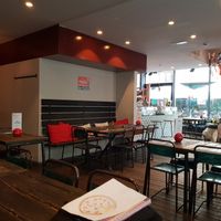 inside at La Pizzeria in Maribor