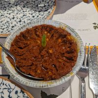 Muhammara - really nice to dip bread in at Tahin  in Istanbul