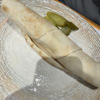 Falafel wrap  at Tahin  in Istanbul