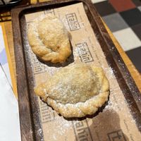 Vegan pastry puffs with walnuts and cinnamon. They are served hot!   at Tahin  in Istanbul