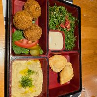 Veggie set menu at Tahin  in Istanbul