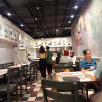 A small part of the restaurant  at Tahin  in Istanbul