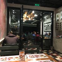 View from the inside at Tahin  in Istanbul