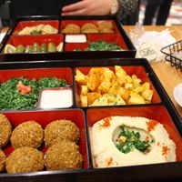 Vegan box 1 and 2 at Tahin  in Istanbul