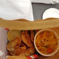 Take-away order at Die Gute Stube in Mainz