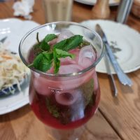 Homemade lemonade 😋 at Die Gute Stube in Mainz