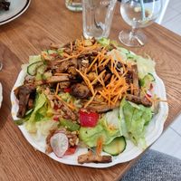 No chicken salad at Die Gute Stube in Mainz