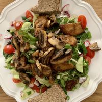 Looks lovely, but stale bread and VERY salty!  at Die Gute Stube in Mainz