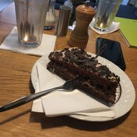 Chocolate cake  at Die Gute Stube in Mainz