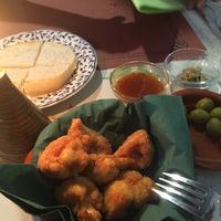 My favorite starter cauliflower  at Meson Mudejar in Archez