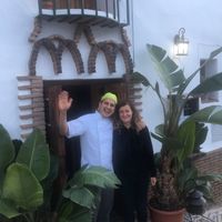 Lovely owners at Meson Mudejar in Archez