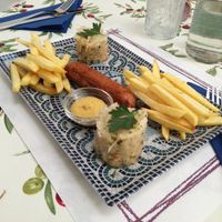 The Beyond Sausage at Meson Mudejar in Archez