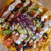 Nachos at Lola Rosa - Places des Festivals in Montreal