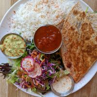 Quesadilla at Lola Rosa - Places des Festivals in Montreal