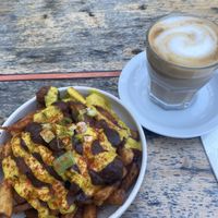 Poutine  at Lola Rosa - Places des Festivals in Montreal