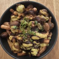 Vegan poutine   at Lola Rosa - Places des Festivals in Montreal