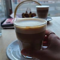 Oat Latte at Lola Rosa - Places des Festivals in Montreal