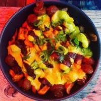 Poutine at Lola Rosa - Places des Festivals in Montreal