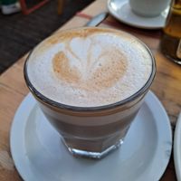 Latte 😋❤️ at Lola Rosa - Places des Festivals in Montreal