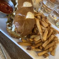 Cheesesteak sandwich   at Lola Rosa - Places des Festivals in Montreal