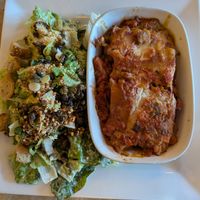 Lasagna at Lola Rosa - Places des Festivals in Montreal