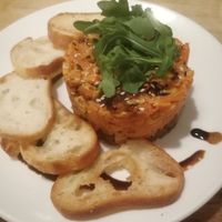Carrot tartare at Lola Rosa - Places des Festivals in Montreal