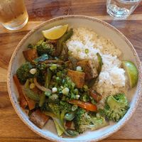 Braised Tofu at Lola Rosa - Places des Festivals in Montreal