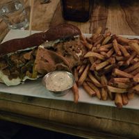 Cheesesteak at Lola Rosa - Places des Festivals in Montreal