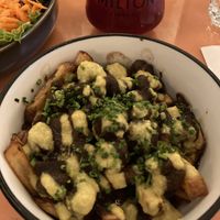 Vegan poutine   at Lola Rosa - Places des Festivals in Montreal