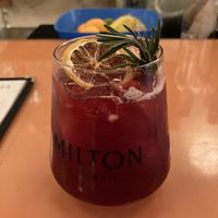 hibiscus mocktail   at Lola Rosa - Places des Festivals in Montreal