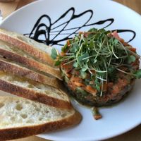 Vegan tartare  at Lola Rosa - Places des Festivals in Montreal
