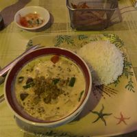 Vegan soup  at The Three Bears in Moalboal