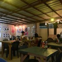 Spacious place that you won’t smell too much meat  at The Three Bears in Moalboal