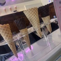 Cones all vegan   at Dennetts in Lincoln