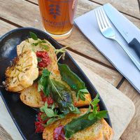 Gerösteter Knoblauch at Lokal in Davos Platz