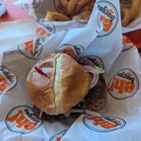 Impossible burger at Eh! Burger in Munising