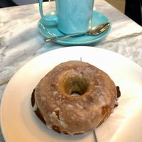  at 49th Parallel Coffee Roasters & Lucky's Doughnuts in Vancouver
