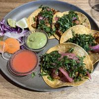 Asada tacos  at Lúpulo Craft Beer House in Santa Cruz