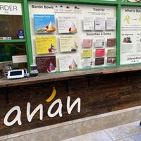 Shop and menu at Banan - Waikiki in Honolulu