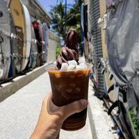 Coffee infused dessert  at Banan - Waikiki in Honolulu